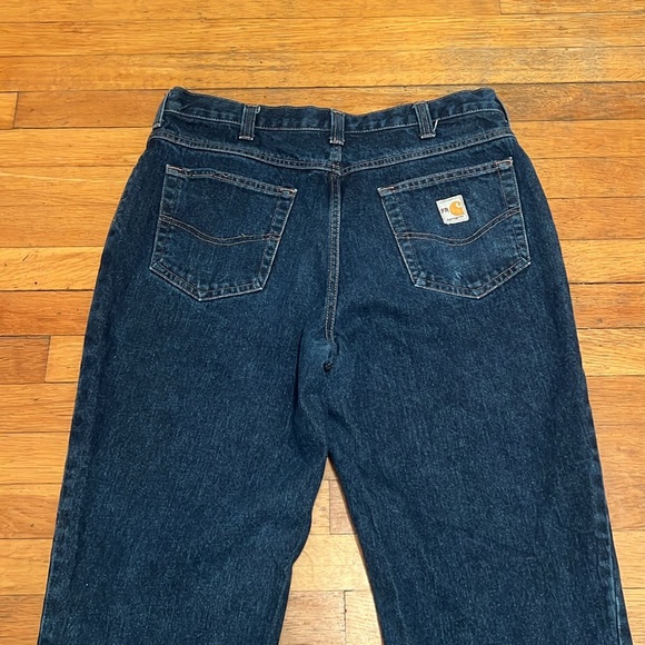 Carhartt FR Fire Retardant Jeans in Blue, size 34x34 - Picture 12 of 14
